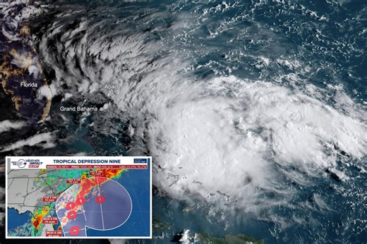 Hurricane Humberto elevates to Category 5 as new, more dangerous storm Tropical Depression Nine announced