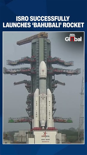 India’s 'Bahubali' Rocket Launches Heaviest-Ever Satellite, Makes ISRO History | #isro #isromissions