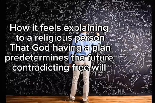 If God has a perfect plan that will definitely happen, then our choices can’t change it. Which means free will is an illusion. we’re just acting out a script. But if our free choices can change God’s plan, then the plan wasn’t perfect or all knowing to begin with. You can’t have it both ways. Saying “God knows what you’ll choose but doesn’t cause it” doesn’t fix this. If God created the world knowing with certainty every choice I’d ever make and chose to create it anyway, then the outcome was lo