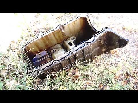 05 Silverado gets oil pan gasket replaced (easy to do)