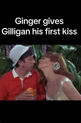 After being stranded on a deserted island for years, a lonely Ginger decides to teach inexperienced Gilligan how to kiss. #gilligansisland #ginger #kiss #island #funny @Tubi