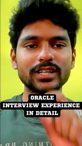 Oracle Interview Process #shortsfeed #interview #shorts #oracle #recruitment