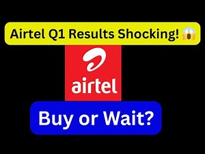 Bharti Airtel Stock Analysis 🔥 | Q1 Results 2025 Breakdown | Buy or Sell Now? 📉📈