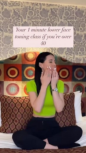 Lower Face Yoga techniques for a sculpted and lifted look in your 40’s. | The Face Yoga Expert