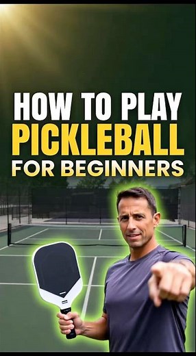 How To Play Pickleball For Beginners (Simple 15 Second Guide)