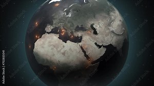 World map of a volcanic eruption is classified as one that meets at least one of the following criteria: caused fatalities, caused moderate damage, with a Volcanic Explosivity Index very high