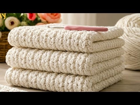 Everyone Is Obsessed With This Crochet Blanket! 🤩 Only 2 Rows Repeat | Quick & Easy Pattern 🧶