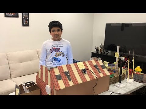 Eco Friendly and Energy Efficient House School DIY Project