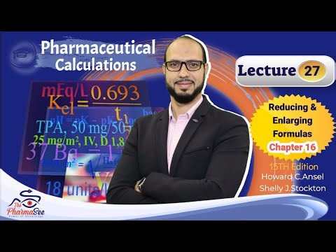 Lecture 27 | Reducing and Enlarging Formulas (Chapter 16)