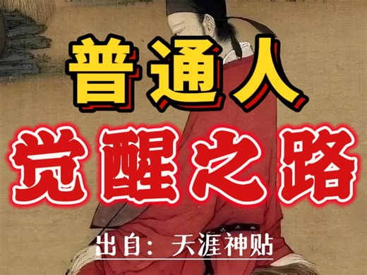 ［天涯神贴］人生建议：请开始练习看透本质的能力。。。