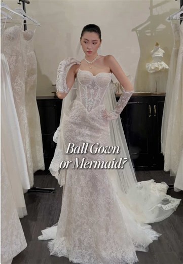 Ballgown or Mermaid? #rachisbridal #weddingdress #thietkevaycuoi #vaycuoicaocap #bridal