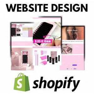 Beauty Website Template Shopify, Lash Shopify Theme Template, Canva Editable Templates, Beauty Website Template - Etsy Australia