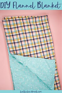 DIY Flannel Blanket