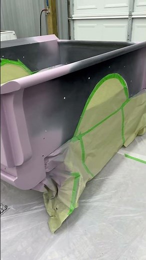 Big day getting the 49 into evercoat optex superbuild primer. #thehotrodshop #primer #paint #hotrod