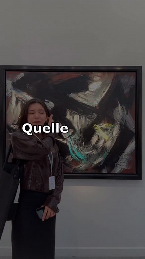 Quand on demande à Airelle quelle œuvre de Gérard Schneider la touche le plus, elle n’hésite pas une seconde : Opus 35 D de1959. Et vous, quelle œuvre de Schneider choisiriez-vous ? À la galerie Applicat-Prazan, ces échanges font partie de ce que nous aimons le plus : partager, chaque jour, la passion des grands peintres d’après-guerre. #ArtBasel #schneider #artmoderne #artlovers | Applicat-Prazan