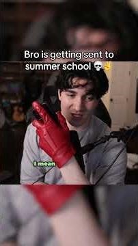 Bro is getting sent to Summer School 💀✌️ #austyn #autsyn