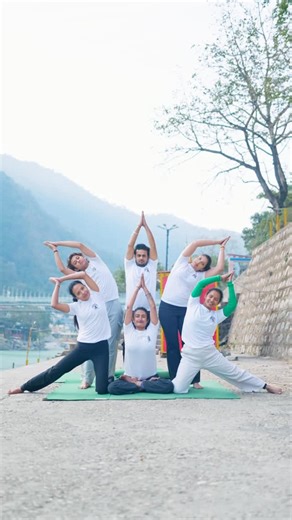 Yog Adhyayan Yoga School on Instagram: "Practicing on the banks of Maa Ganga 🙏🌊 Breathing with the river. Grounded by the earth. Guided by something beyond the mind. Yoga is not just asana. It is connection — to nature, to lineage, to the sacred flow of life. Our 200-Hour TTC students practicing where sages once meditated. 📍 On the banks of Ganga River 📍 In the heart of Rishikesh Comment “GANGA” if you feel the energy 🌊 DM us for details or call +91 96348 36905 / +91 74538 36907 to start yo