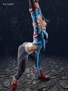 Cammy's provocative stretch, rendered out in 60fps with Blender