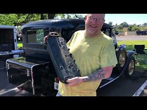 How to remove a REALLY stuck cylinder head from a Ford Model A (or any flathead) engine.