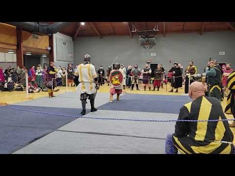 SCA Medieval Armored Heavy Combat | Christmas Tourney 2022 | Best of 5