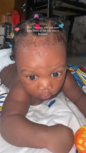 I think she’s impressed with my singing 😂