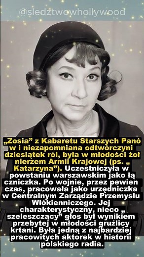 Irena Kwiatkowska: Powstaniec warszawski z gruźlicą krtani – Jak „Zosia” podbiła radio i kabaret