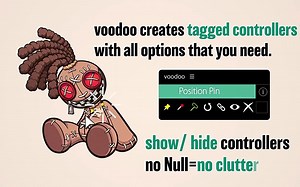 高级绑定控制工具木偶图钉AE脚本 Voodoo V1.0   使用教程 - VFX资源网_2