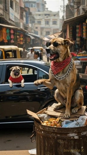 Sadak Ka Don Kutta 😂 | Shorts | Funny Animal Skit #desicomedy