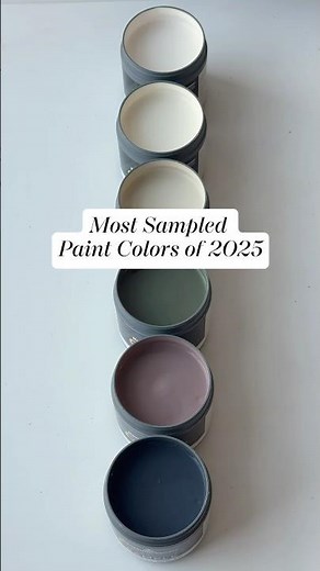 Most Sampled Paint Colors of 2025 🏠 | #BenjaminMoore