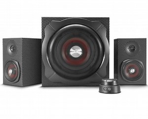 Speedlink Gravity Carbon Sound System mit Subwoofer für 50,75€ (statt 60€)