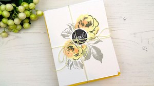 1K views · 18 reactions | Step by step tutorial on how to create easy note cards using acetate as a mask. https://www.youtube.com/watch?v=oRtXdkOJfgk | Altenew | Facebook