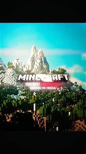 THE BEST MINECRAFT SERIES IN INDIA #minecraft
