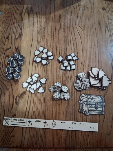 Daggerheart Token SVG Bundle | RPG Tracking Tokens for Laser Cutting | DIGITAL Download - Etsy