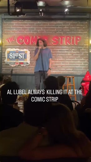 When Al LUBEL permorms at the Comic Stip… you know your going to laugh, come see hiim 🤣🎤 | The Comic Strip NYC