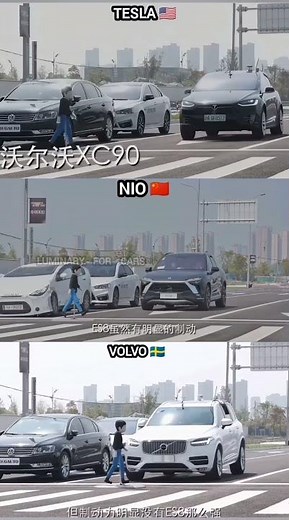 Anlysis brake system Tesla vs. NIO vs. Volvo: Ultimate Collision Avoidance Verdict!