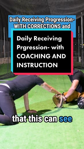 Daily Receiving Progression Coaching and Instruction