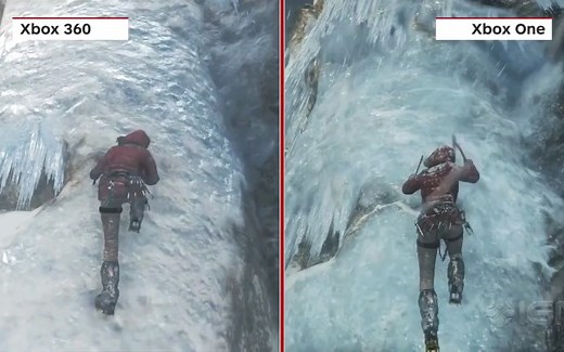 【IGN】看看Xbox360末期画质对比Xbox One画质 古墓丽影