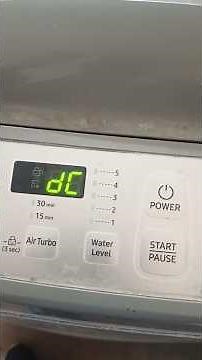 Samsung Top Load Washing Machine dC Error Code? Try This Simple Bypass! #washingmachinerepair