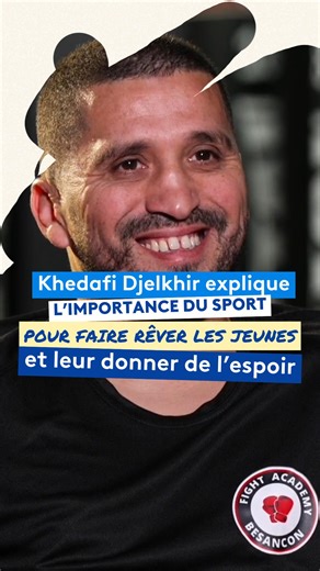 Khedafi Djelkhir, médaillé olympique en boxe poids plumes explique l'importance du sport pour faire rêver les adultes de demain et leur donner un futur 🥊 . Son ITW est à retrouver en intégralité sur la chaine Youtube france3bfc 👀 Une interview préparée par Clément Jeannin, avec la complicité de Jean-Michel Bohé, Bruno Pardillos, Thomas Hardy, Xavier Beisser, Amélie Goiffon, Karl Monnin et Morgane Hecky. | France 3 Franche-Comté