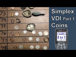 Nokta Makro Simplex Target ID VDI Bible Part 1: American Coins