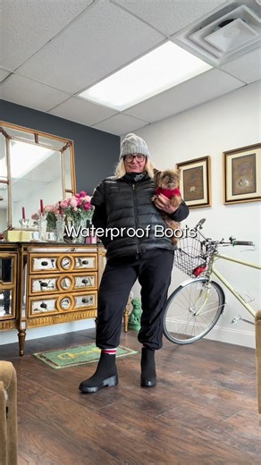 These boots are great. Platform sole keeps you out of most of the pubs does int no worries because these boots are waterproof and take you thru them and deep snow! plus they’re fashionable! Grab them today. #waterproofboots #platformboots #fashionboots @VIVAIA US