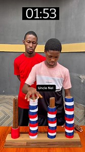 113K views · 1.1K reactions | Puzzle game, this is their first time playing this game and the first guy got it so easily. #puzzle #puzzletime #puzzlegame #puzzlechallenge #PuzzleLovers #PuzzleFun | Uncle Nel Comedy | Facebook