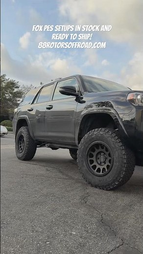 Fox Performance Elite Series Shocks for Toyota 4Runner #88rotorsoffroad