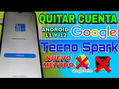 Cómo Eliminar cuenta GOOGLE a TECNO SPARK (NUEVO método) Android 11 y 12 | 2023 junio | sin pc