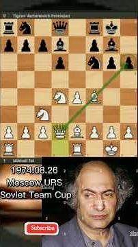 "Mikhail Tal's Most Brutal Game: A Masterclass in Destruction!"