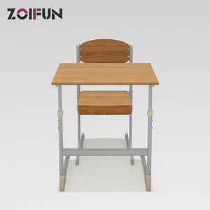 [Hot Item] School Classroom Furniture/Student Knock Down Desk Chair; Classroom Furniture Student Single Desk for School
