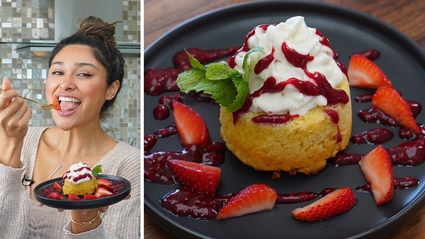 A Quick Butter Cake That Taste like it Took Hours To Make! | Low Carb