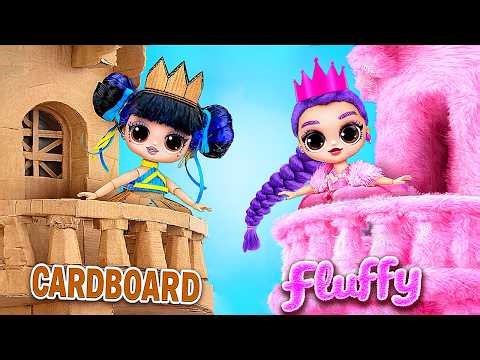 DIY Cardboard & Fluffy Fashion for K-Pop Demon Hunters Princess! 12 DIYs