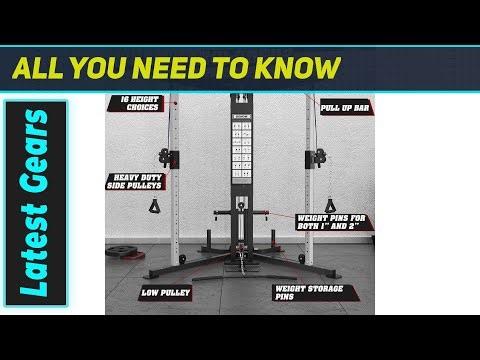 DONOW Cable Crossover Machine: The ULTIMATE Home Gym Powerhouse!