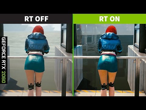 RTX 2060 Cyberpunk 2077 Benchmark: Ray Tracing Reflections ON vs OFF (1080P Ultra Settings)